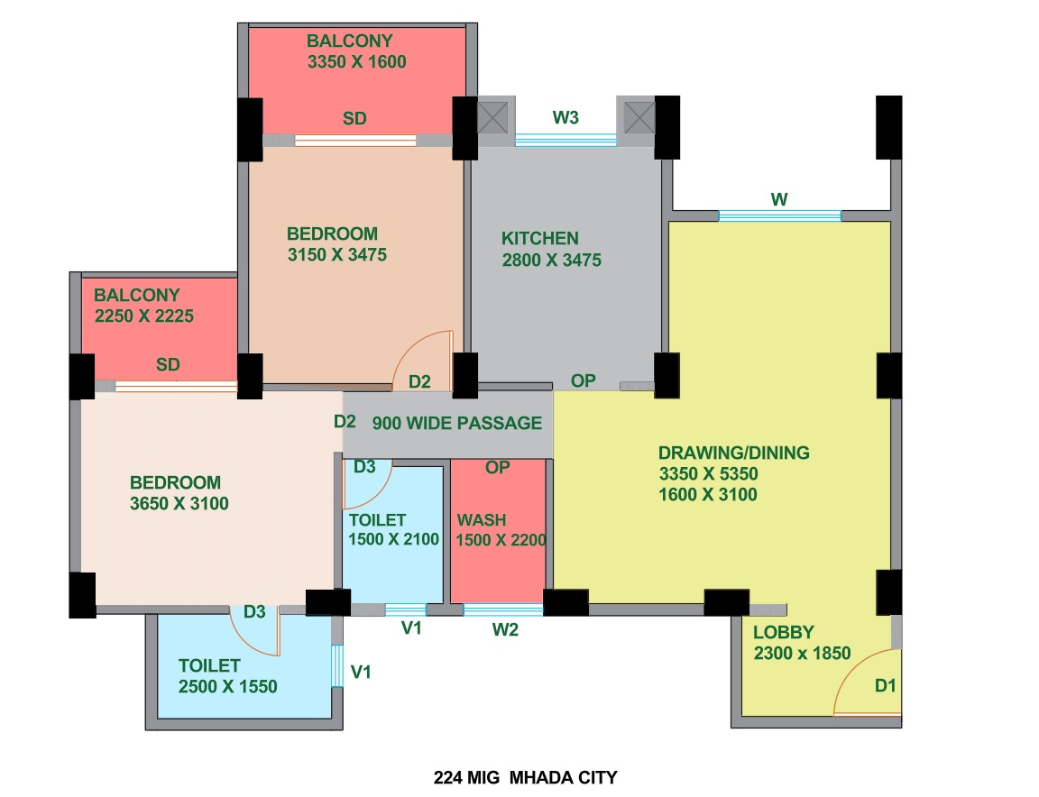 Building Floor Plan
