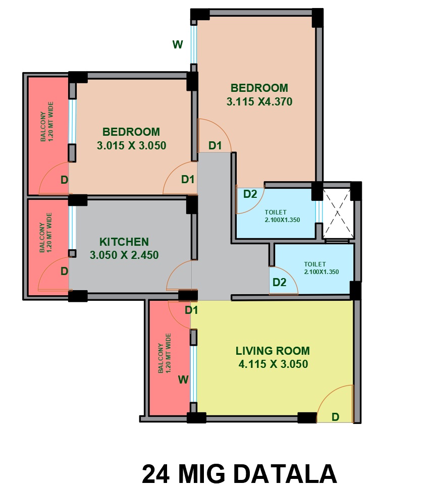 Standard Floor Plan